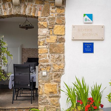 Holiday Home Belveder Motovun With Heated Pool Livade Zewnętrze zdjęcie