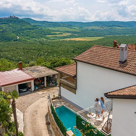 Holiday Home Belveder Motovun With Heated Pool Livade Zewnętrze zdjęcie