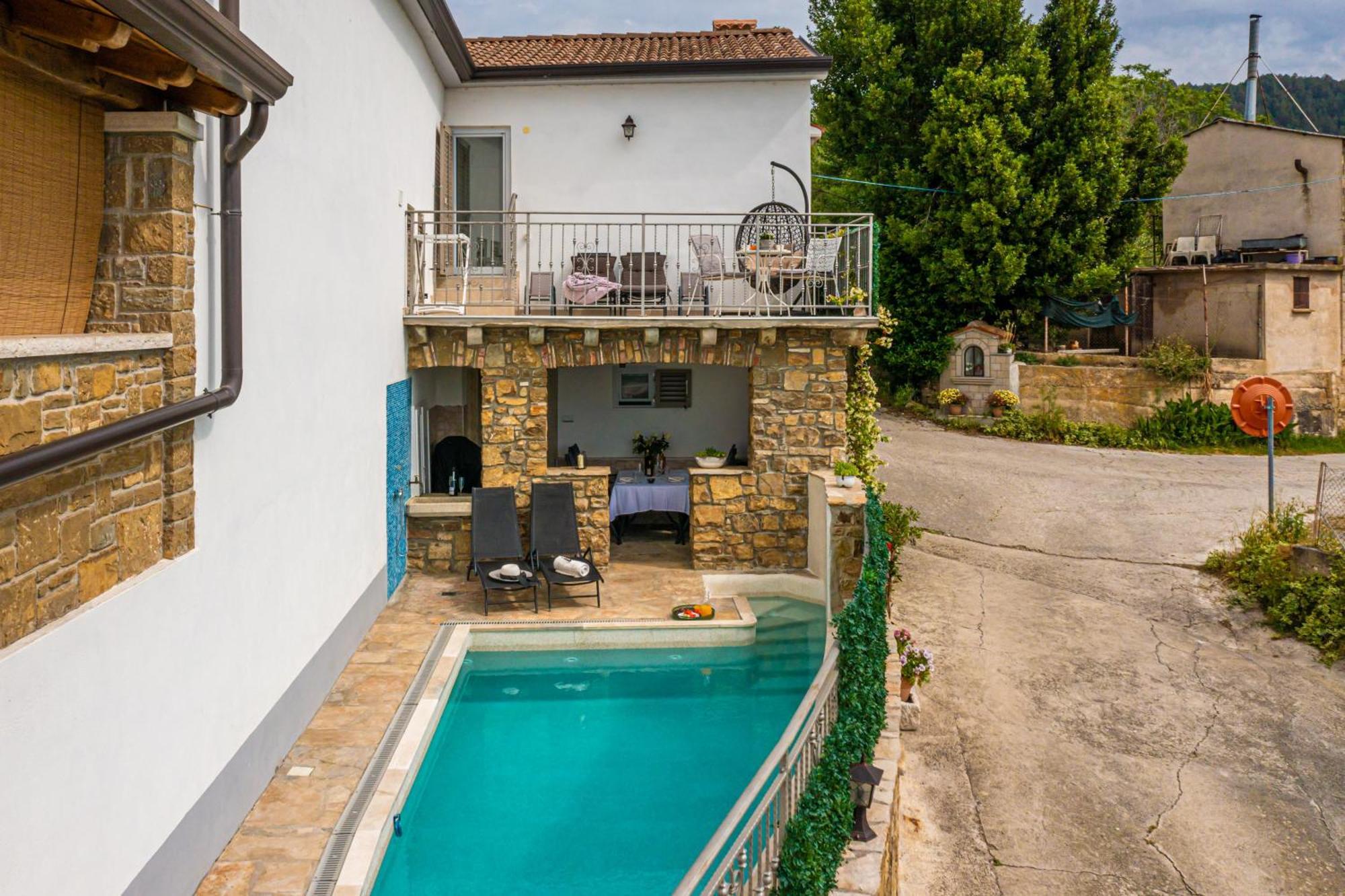 Holiday Home Belveder Motovun With Heated Pool Livade Zewnętrze zdjęcie